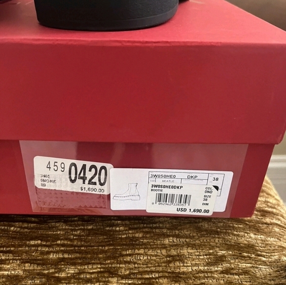 Valentino Garavani Boots Women's 8 Rockstud M-Way Black Leather Designer Luxury - Picture 12 of 12